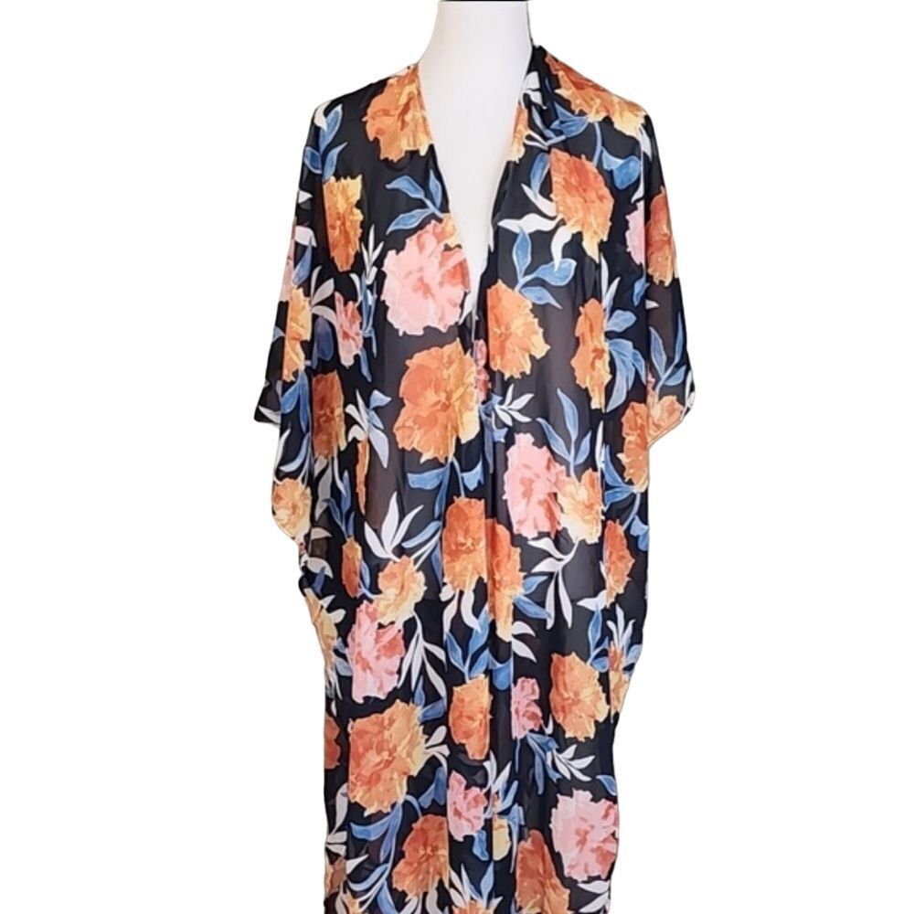 NWT Band of Gypsies‎ Floral Kimono Cover-up
